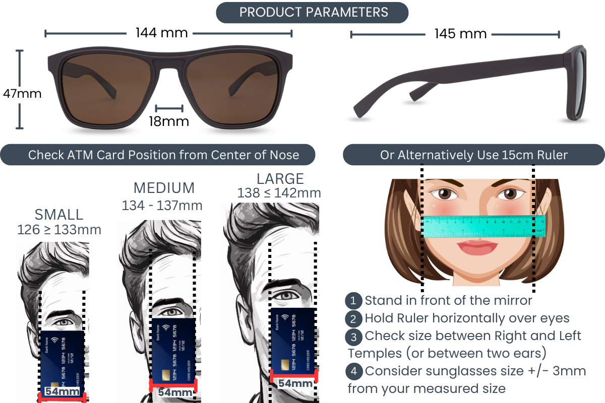 EyeInsist Wayfarer Obsidian Brown