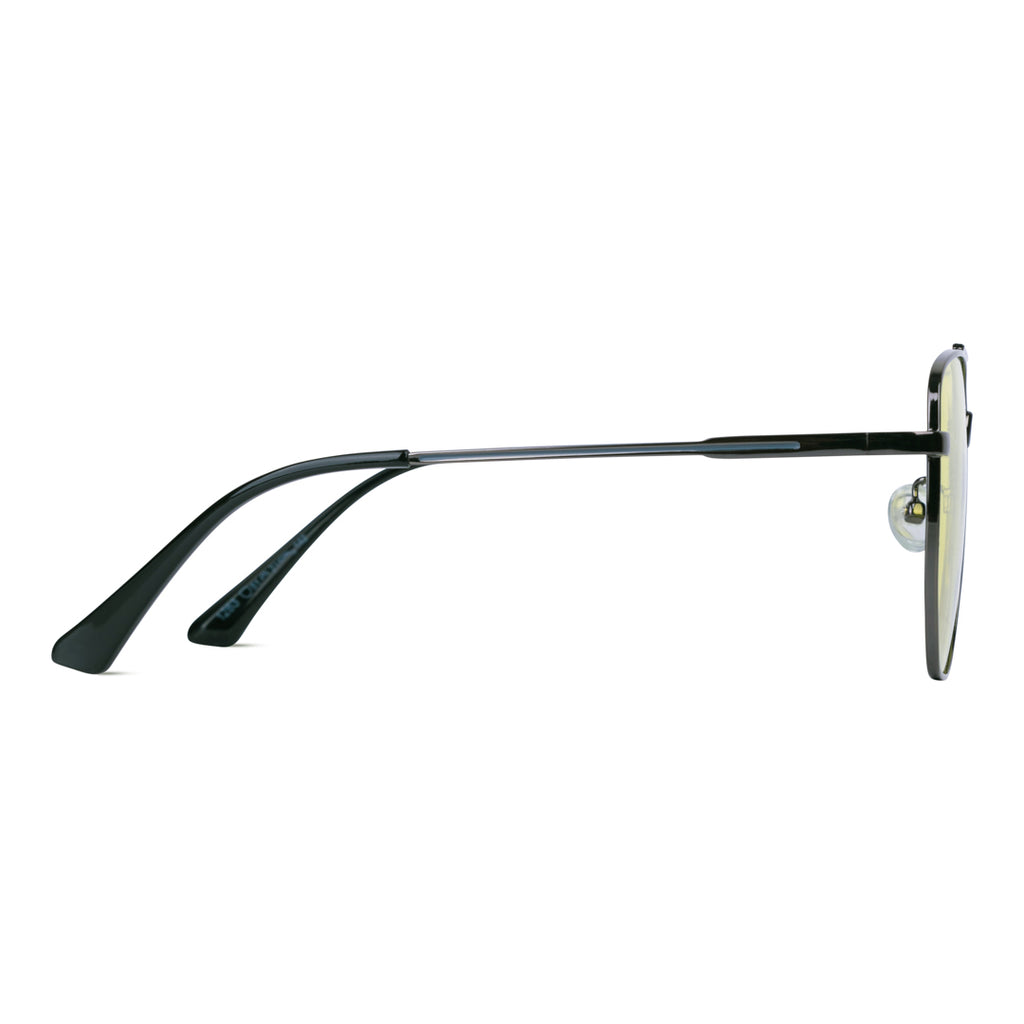 EyeInsist Spectrum Shield Day Night Goggles with Polarized Photochromic Lenses Temple View