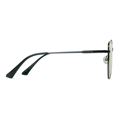 EyeInsist Spectrum Shield Day Night Goggles with Polarized Photochromic Lenses Temple View