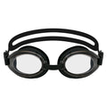 EyeInsist Black Swimming Goggles Adjustable Size