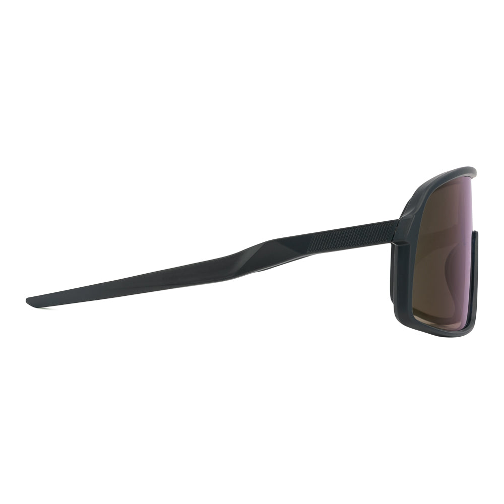 EyeInsist AeroGuard Oversized Wrap Around Blue Mirror