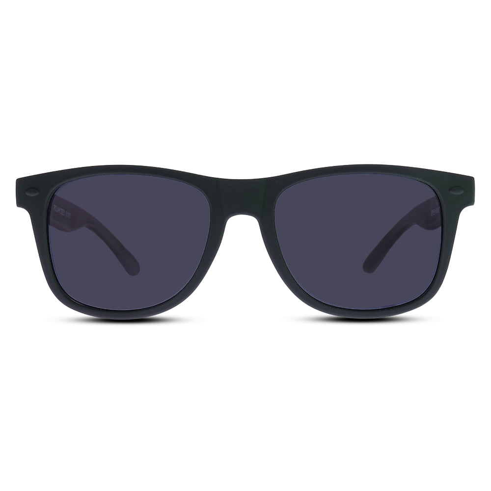 EyeInsist Kreed Polarized Wayfarer Velvet Green