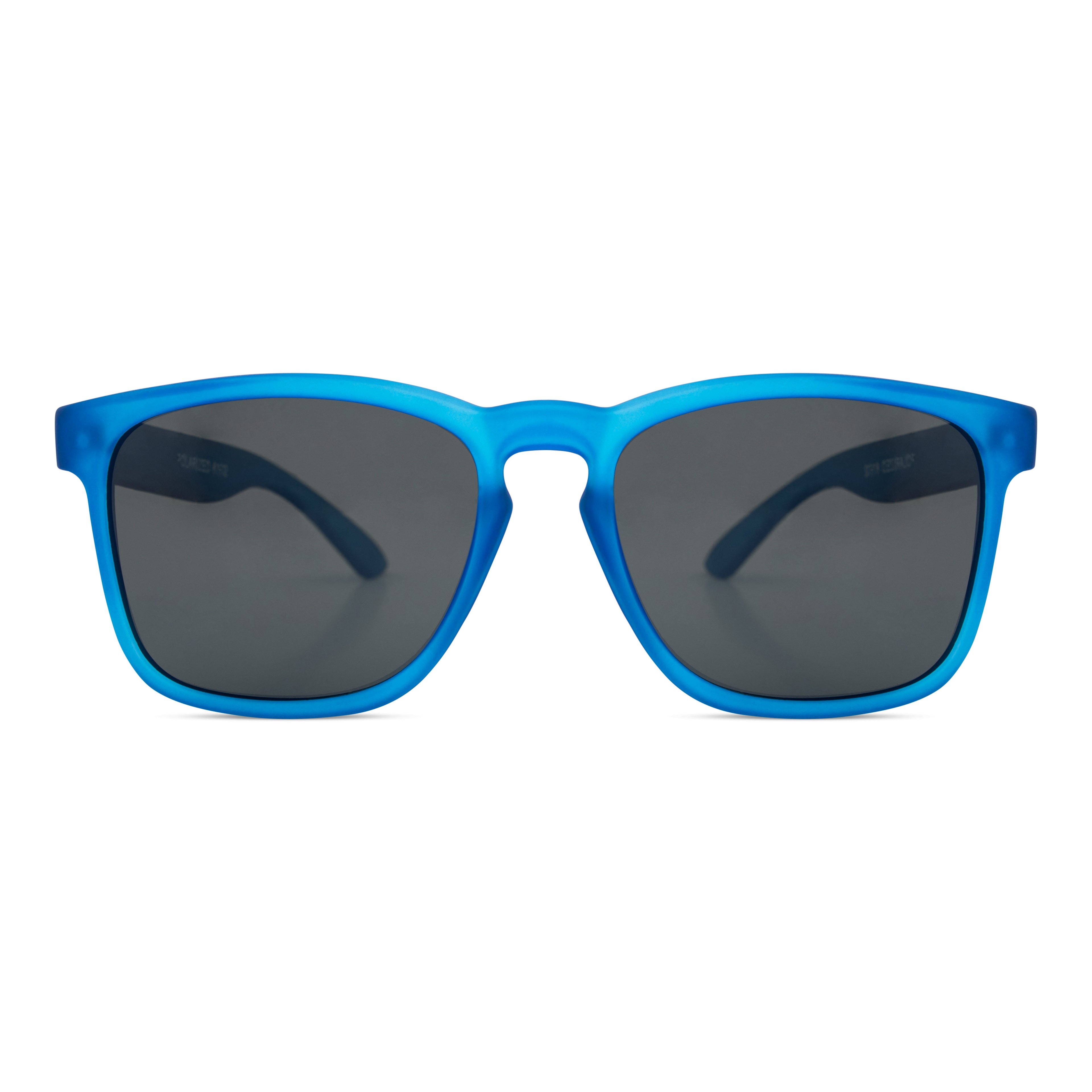 EyeInsist Jaxen Polarized Trapezoid Velvet Blue