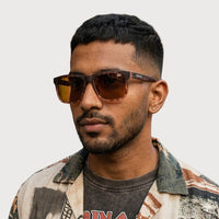  Brown Leopard Men Sunglass