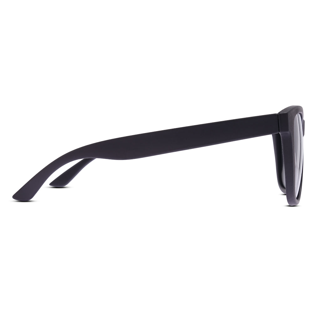 EyeInsist Crux Trapezoid Matt Green - First Free Sunglass
