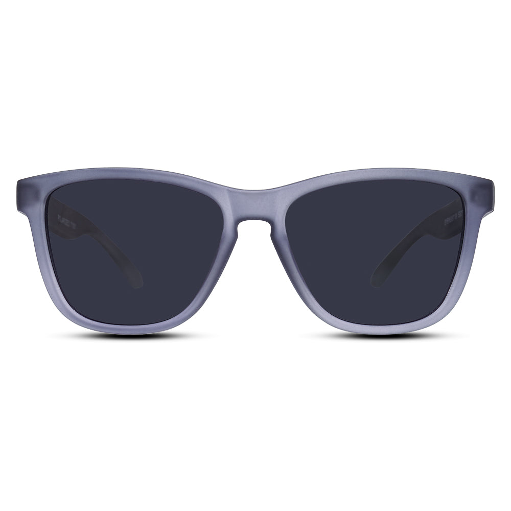EyeInsist Crux Polarized Trapezoid Velvet Grey