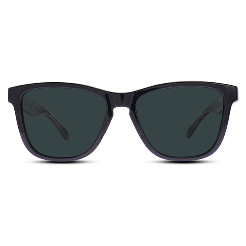EyeInsist Crux Polarized Trapezoid Shine Black