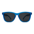 EyeInsist Crux Trapezoid Matt Blue - First Free Sunglass