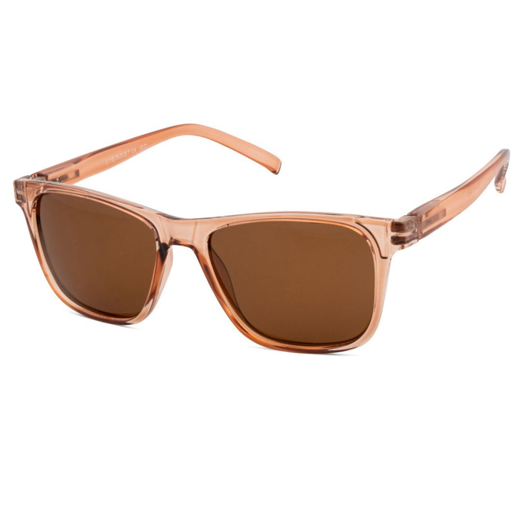 EyeInsist Dictate Polarized Square Light Brown