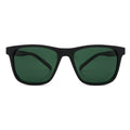 EyeInsist Dictate Polarized Square Matt Black-Green Lens