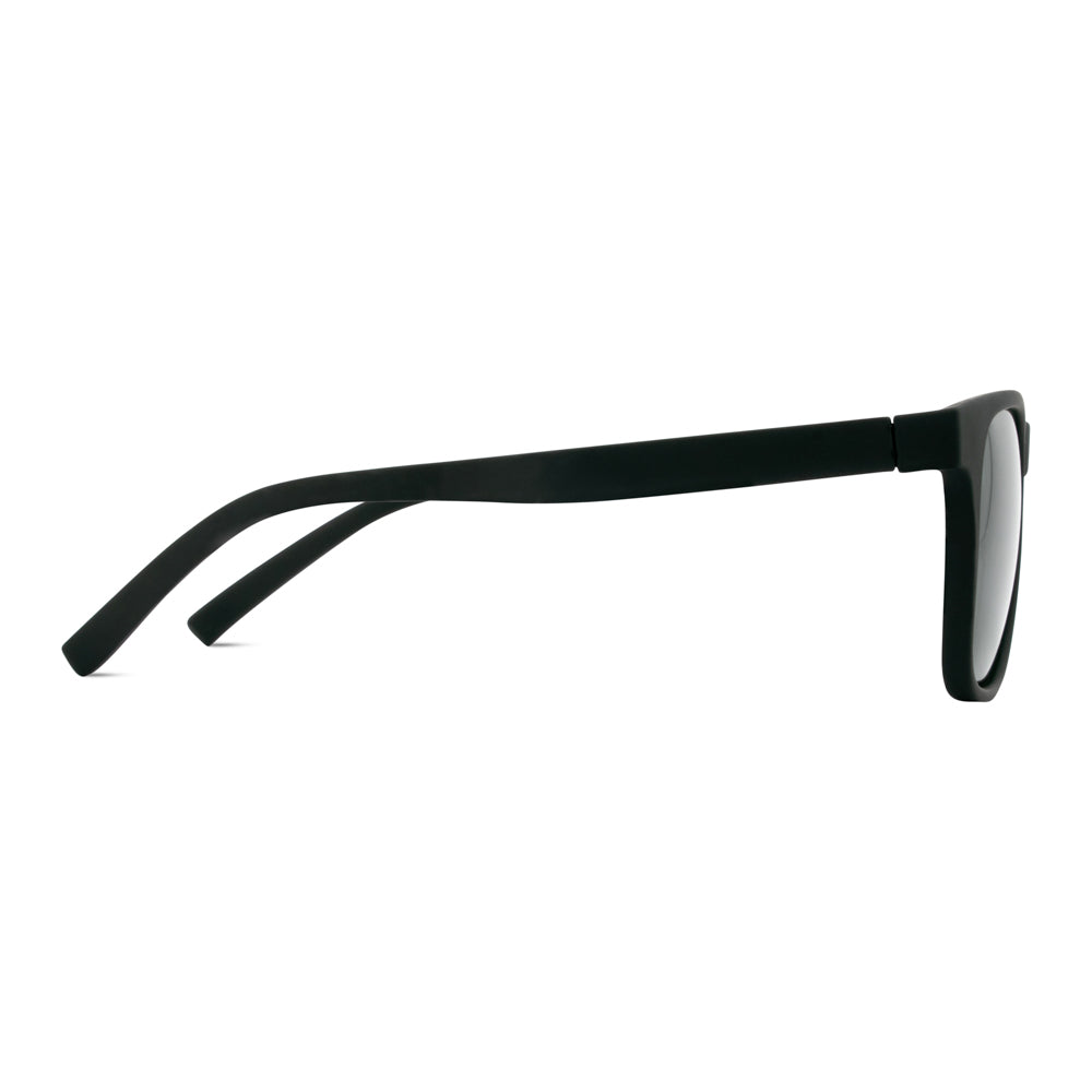 EyeInsist Dictate Polarized Square Matt Black-Green Lens