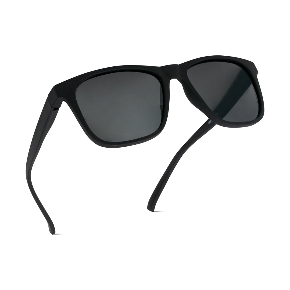 EyeInsist Dictate Polarized Square Matt Black