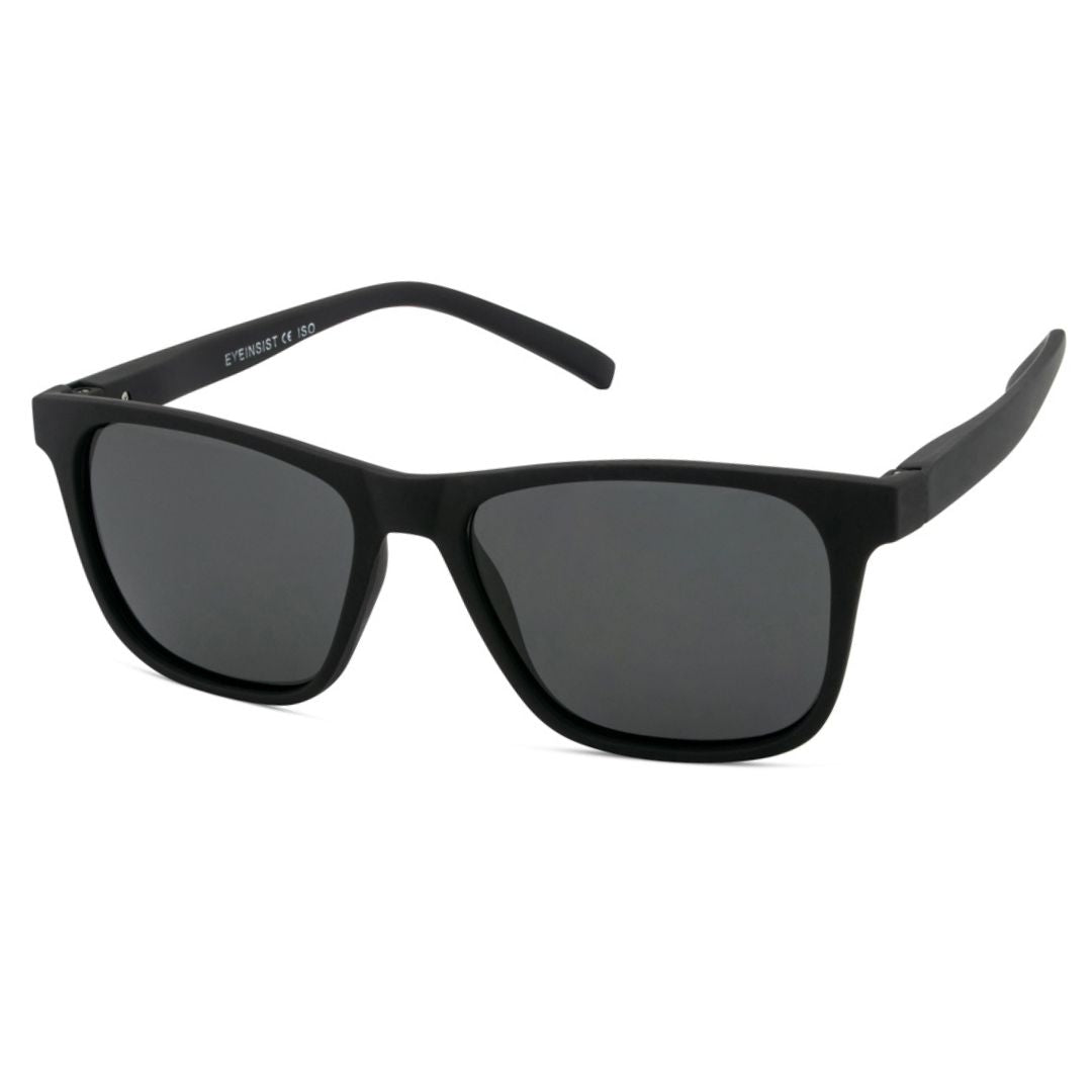 EyeInsist Dictate Polarized Square Matt Black