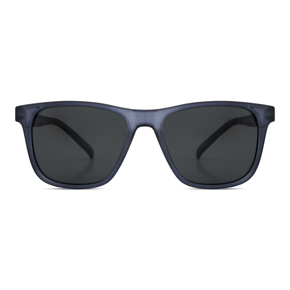 EyeInsist Dictate Square Matt Grey - First Free Sunglass