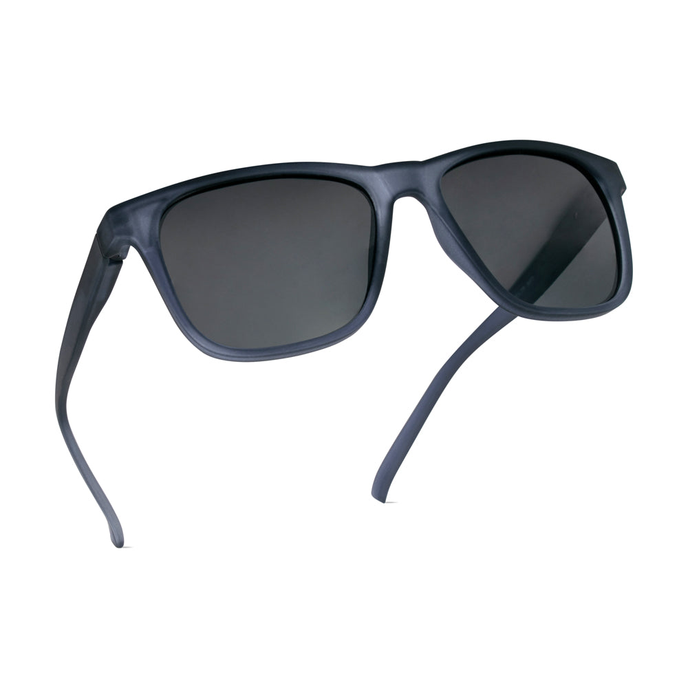 EyeInsist Dictate Square Matt Grey - First Free Sunglass