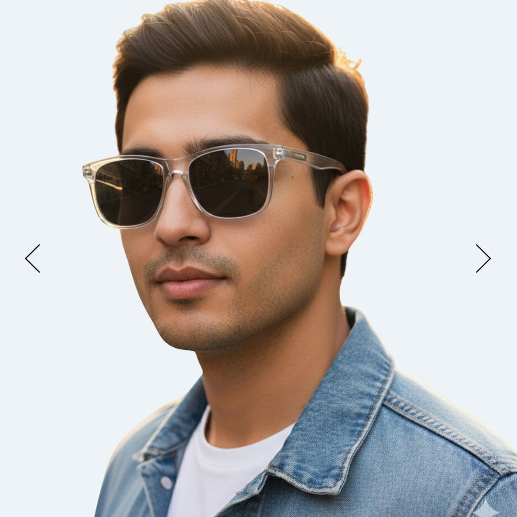 EyeInsist Dictate Polarized Square Transparent