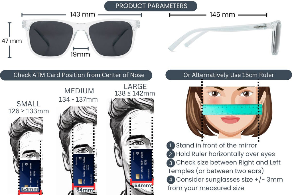 EyeInsist Dictate Polarized Square Transparent