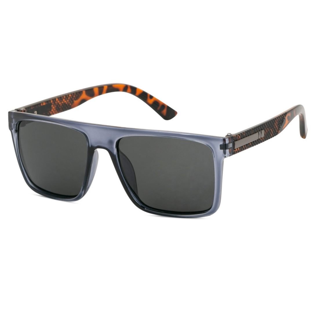 EyeInsist Dominator Polarized Square Grey Leopard