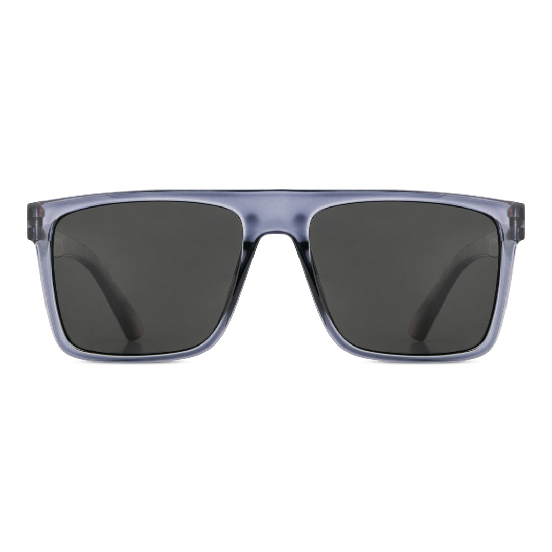 EyeInsist Dominator Polarized Square Grey Leopard