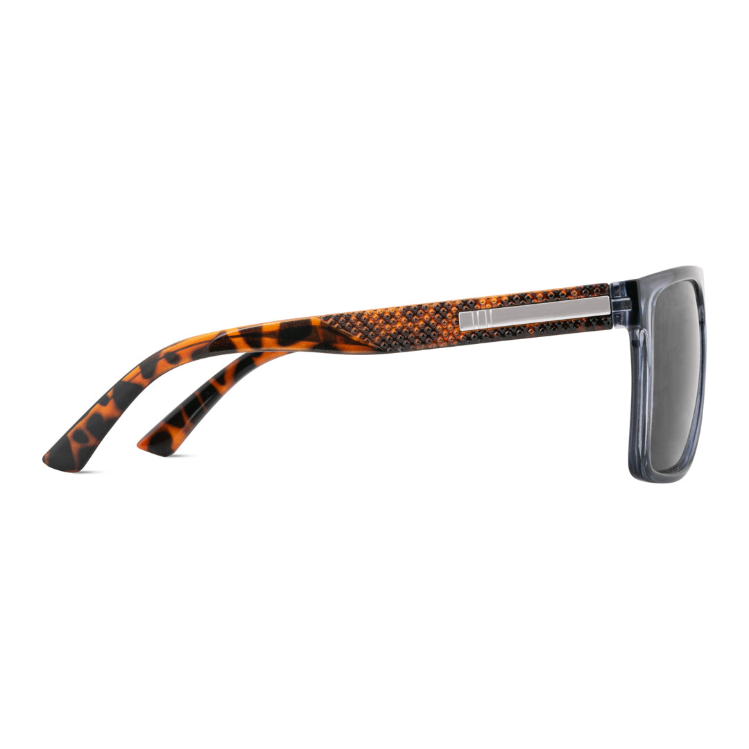 EyeInsist Dominator Polarized Square Grey Leopard