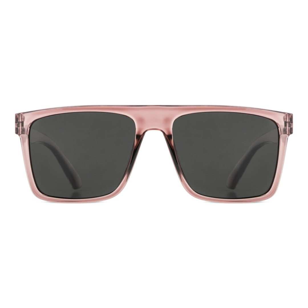 EyeInsist Dominator Polarized Square Peanut Brown