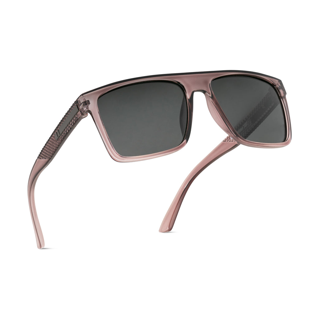 EyeInsist Dominator Polarized Square Peanut Brown