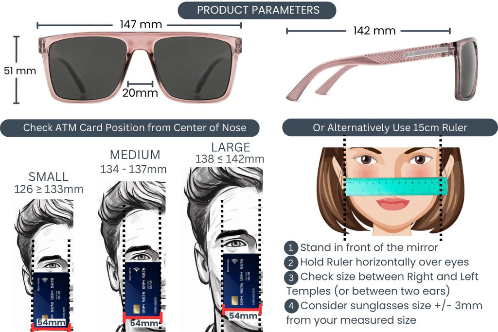 EyeInsist Dominator Polarized Square Peanut Brown