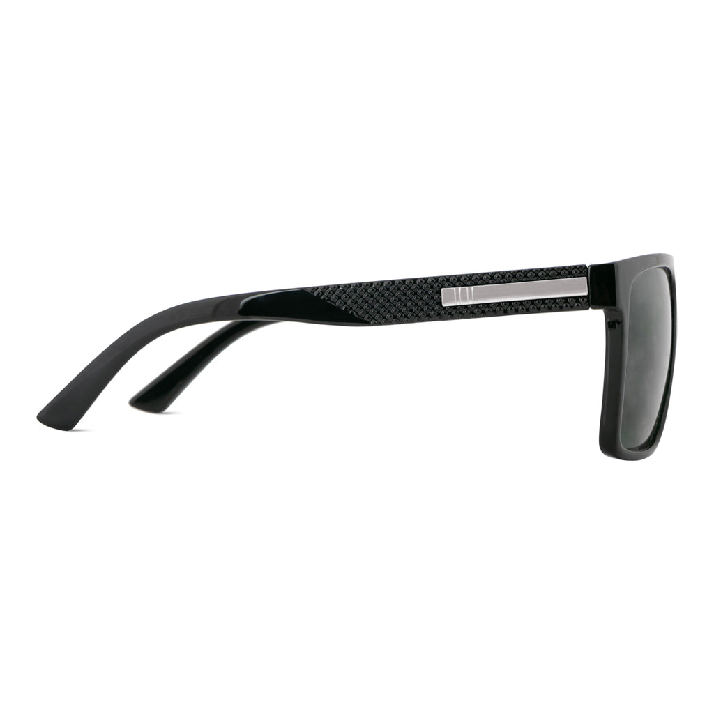 EyeInsist Dominator Polarized Square Shine Black