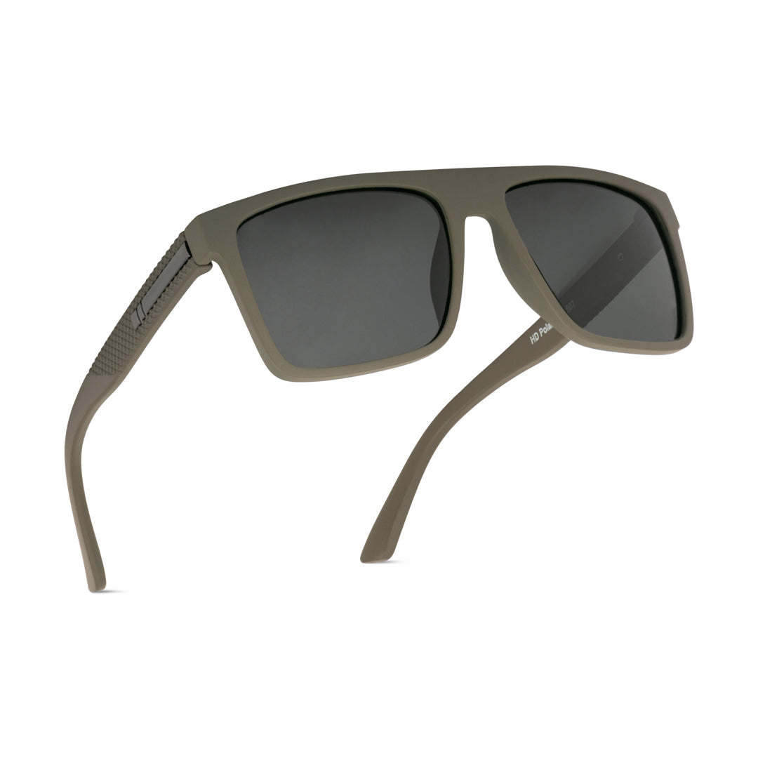 EyeInsist Dominator Polarized Square Velvet Tan