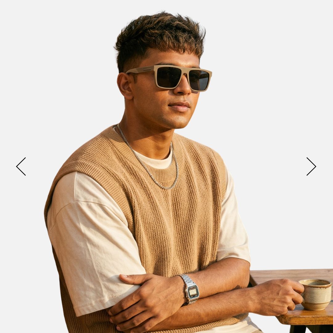 EyeInsist Dominator Polarized Square Velvet Tan