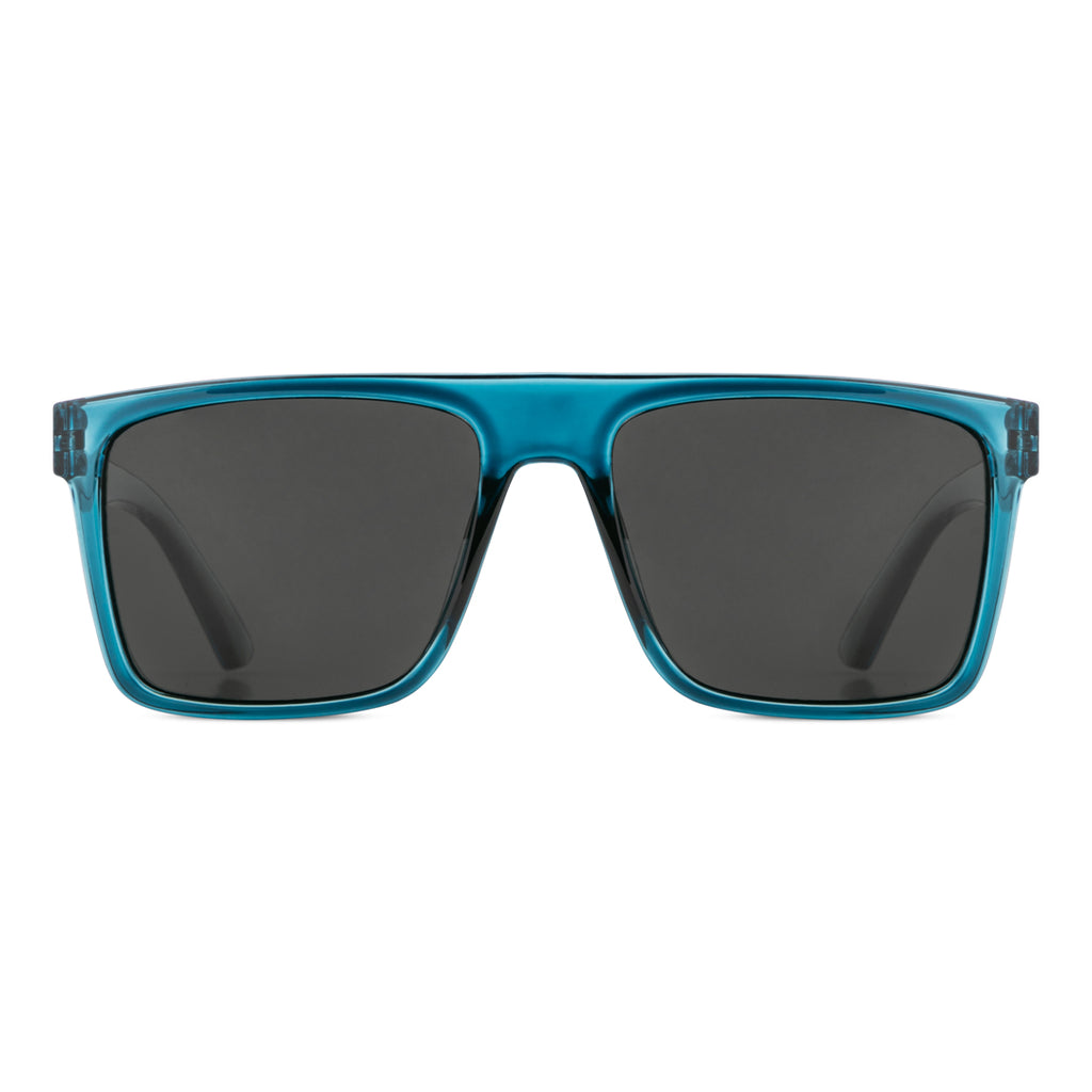 EyeInsist Dominator Polarized Square Teal Blue