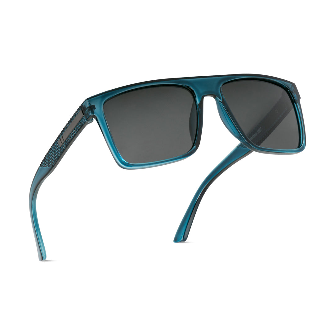 EyeInsist Dominator Polarized Square Teal Blue