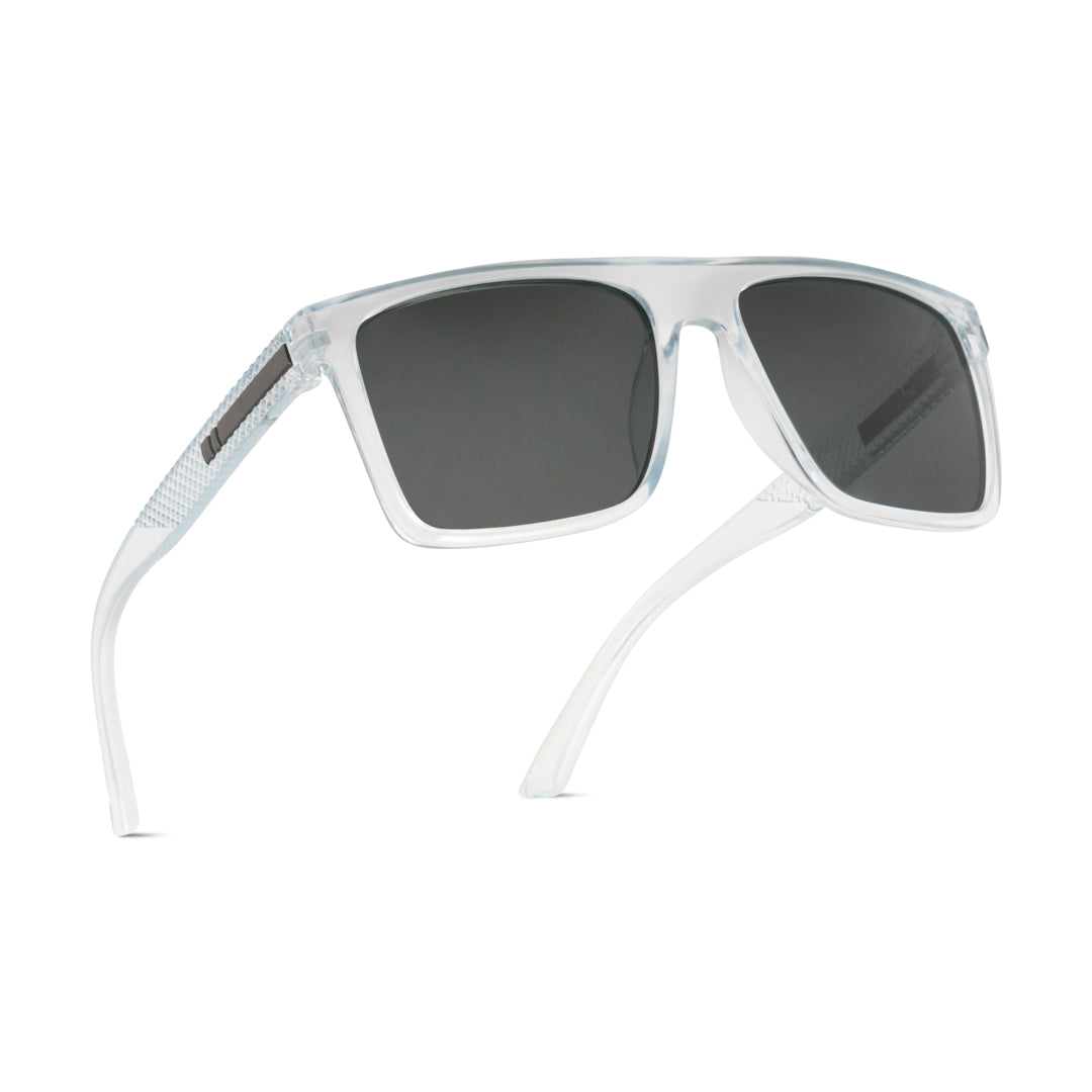 EyeInsist Dominator Polarized Square Clear