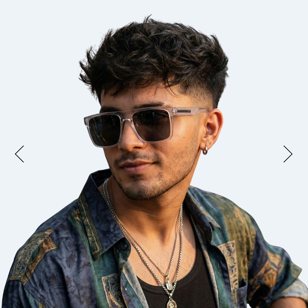 EyeInsist Dominator Polarized Square Clear