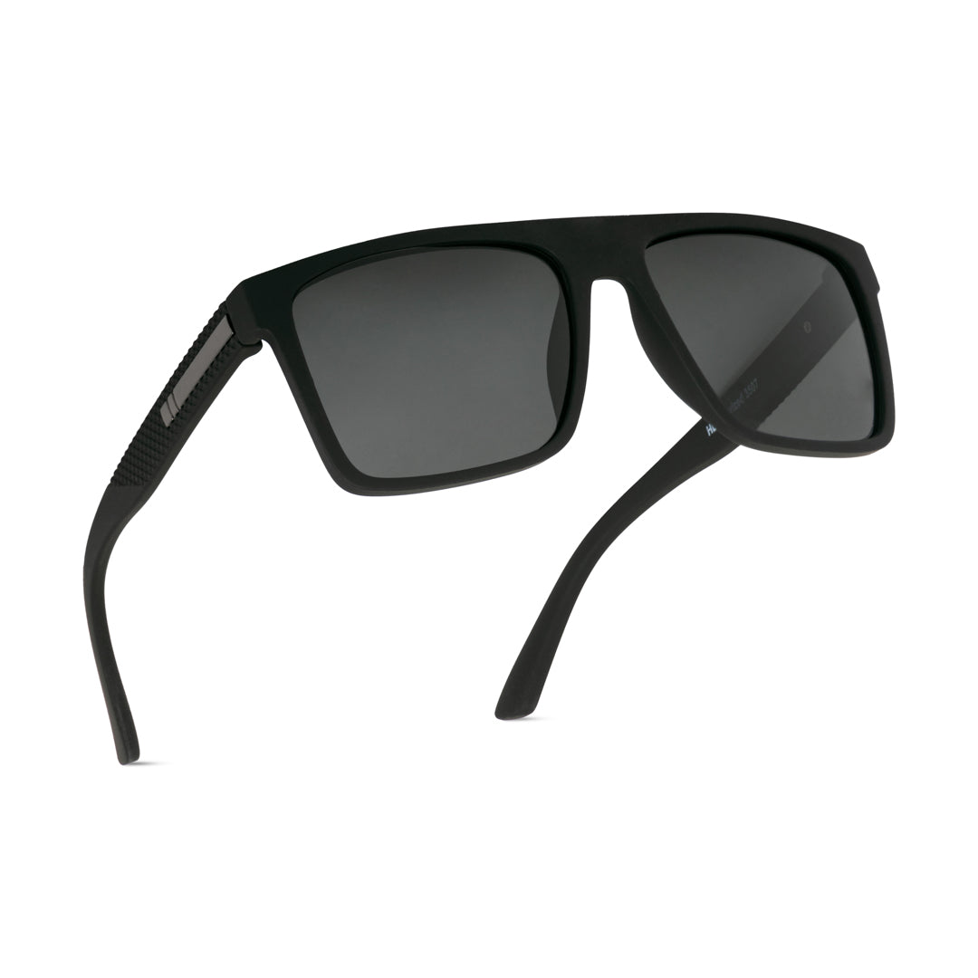 EyeInsist Dominator Polarized Square Matt Black