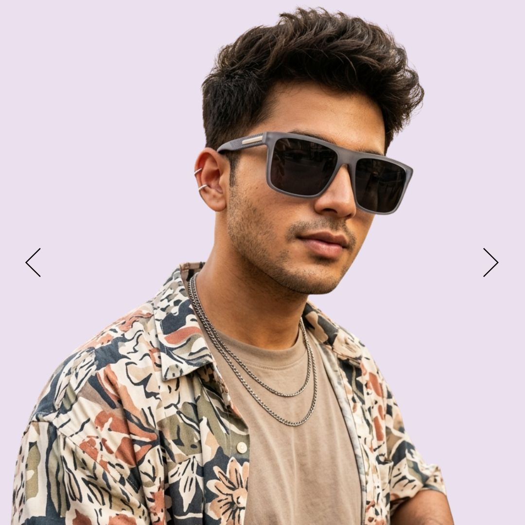 EyeInsist Dominator Polarized Square Velvet Grey