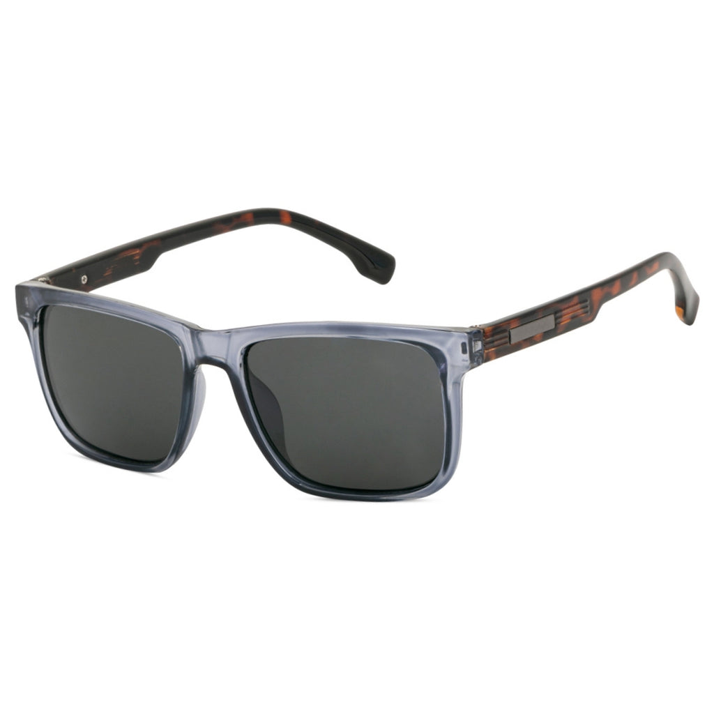 EyeInsist Legacy Square Grey Leopard - First Free Sunglass