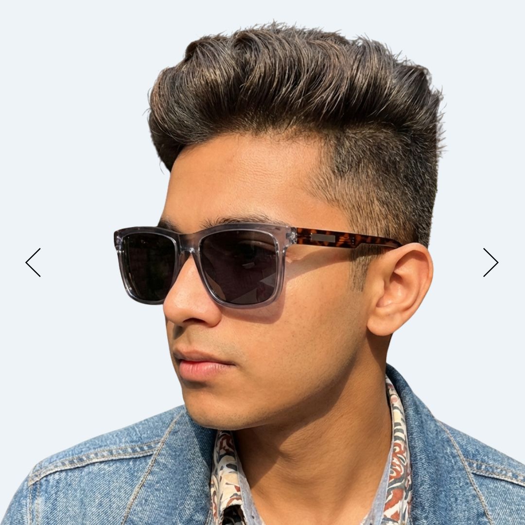 EyeInsist Legacy Polarized Square Grey Leopard