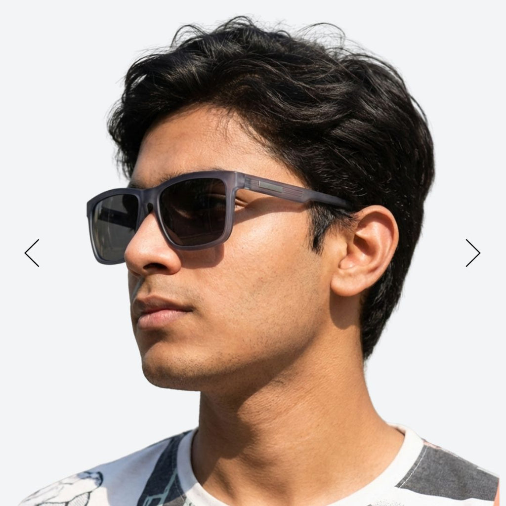 EyeInsist Legacy Polarized Square Matt Grey