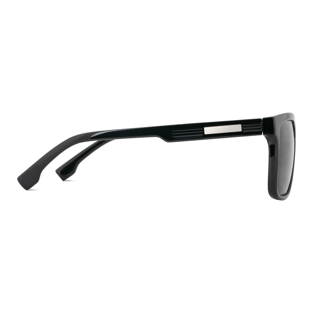 EyeInsist Legacy Square Shine Black - First Free Sunglass
