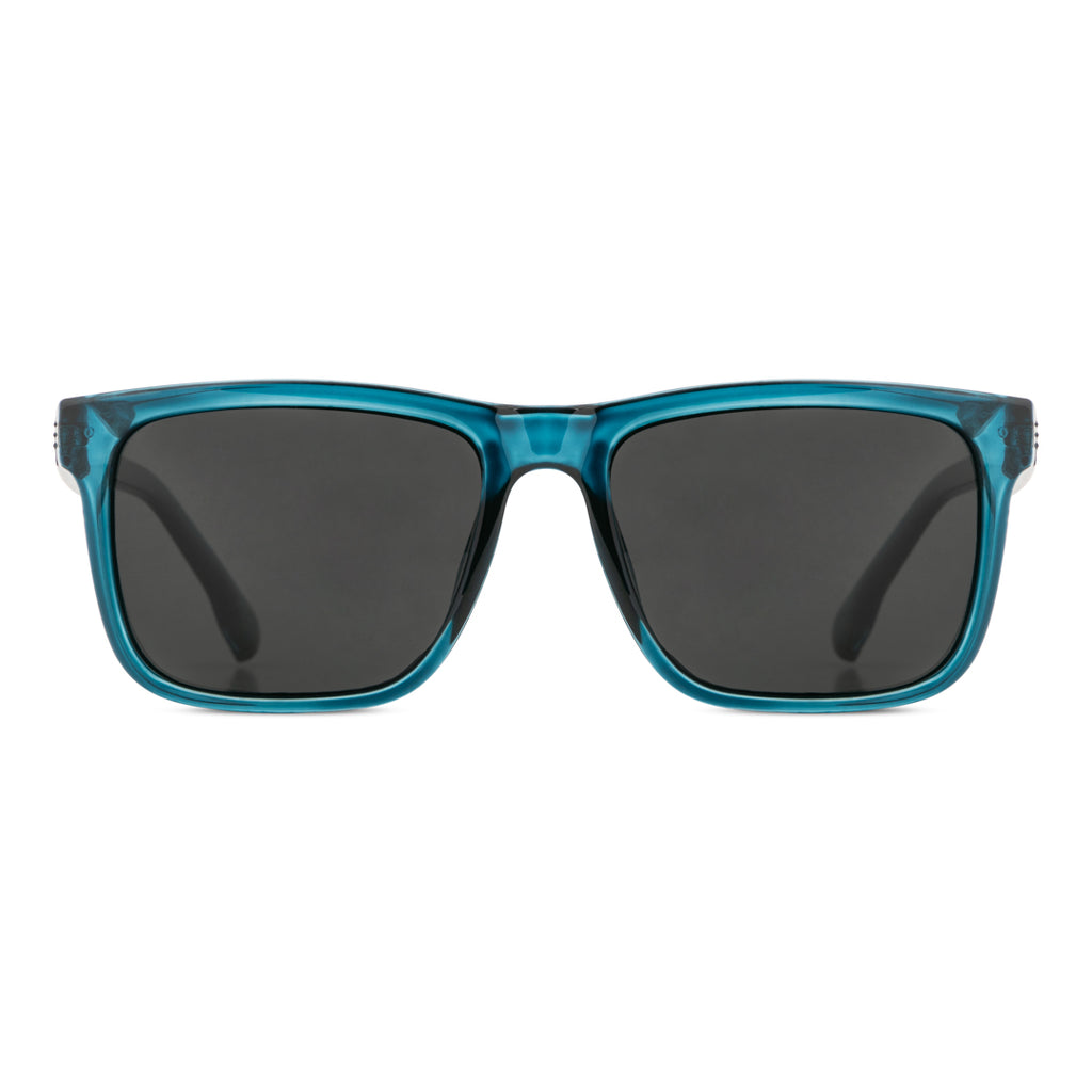 EyeInsist Legacy Square Teal Blue - First Free Sunglass