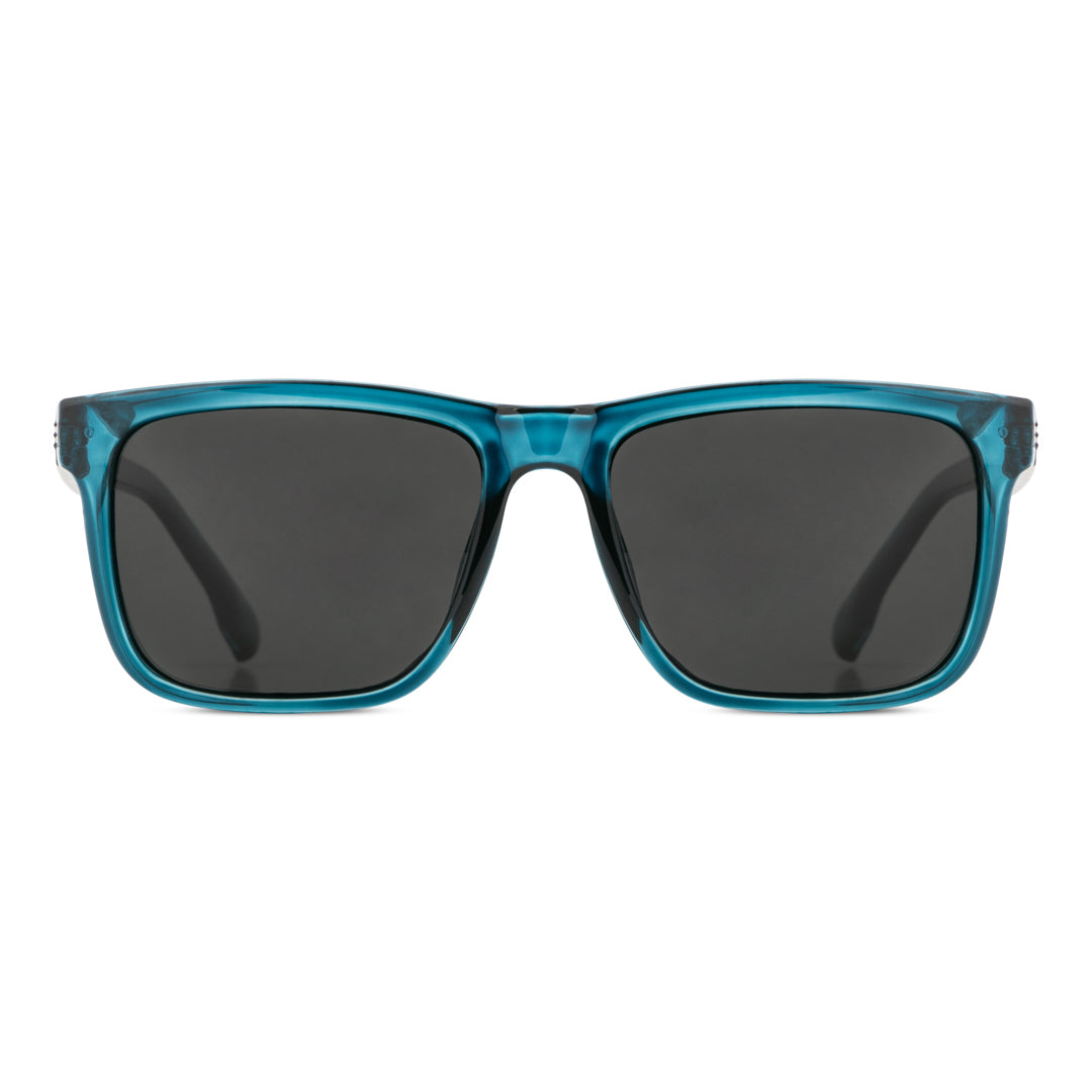 EyeInsist Legacy Polarized Square Teal Blue