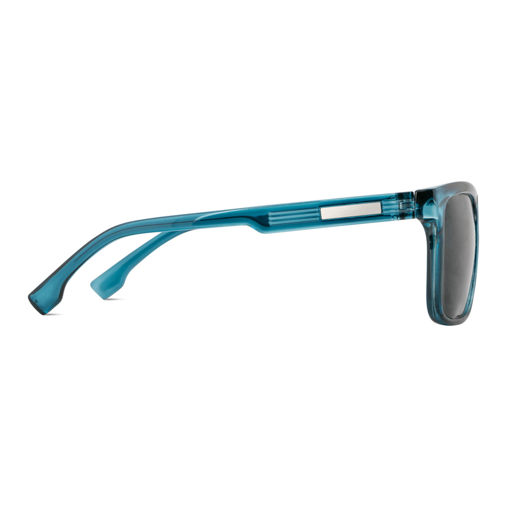 EyeInsist Legacy Square Teal Blue - First Free Sunglass