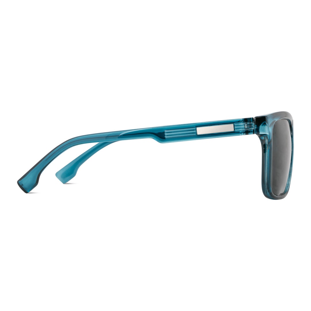 EyeInsist Legacy Polarized Square Teal Blue