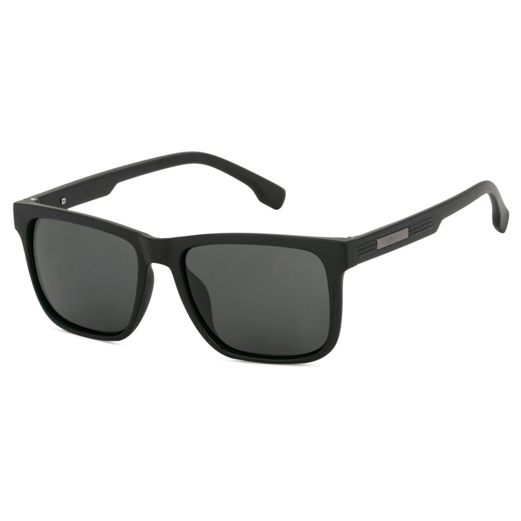 EyeInsist Legacy Square Velvet Black - First Free Sunglass