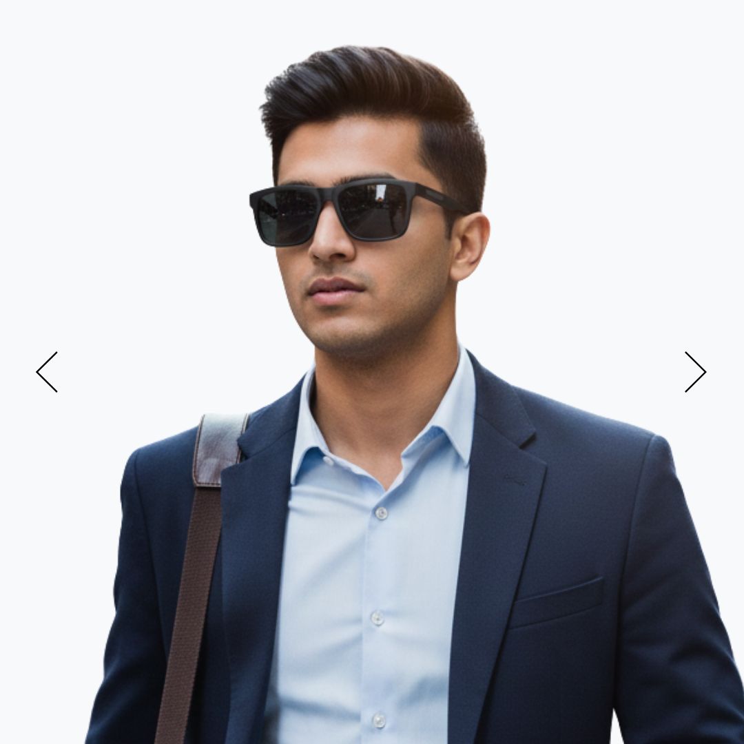 EyeInsist Legacy Polarized Square Velvet Black