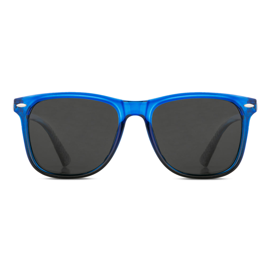 EyeInsist Neoway Polarized Wayfarer Blue Black Gradient