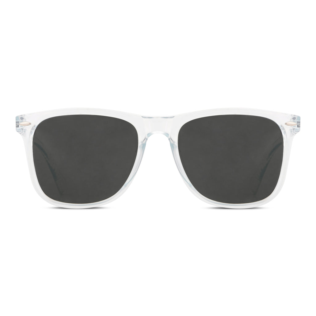 EyeInsist Neoway Polarized Wayfarer Clear