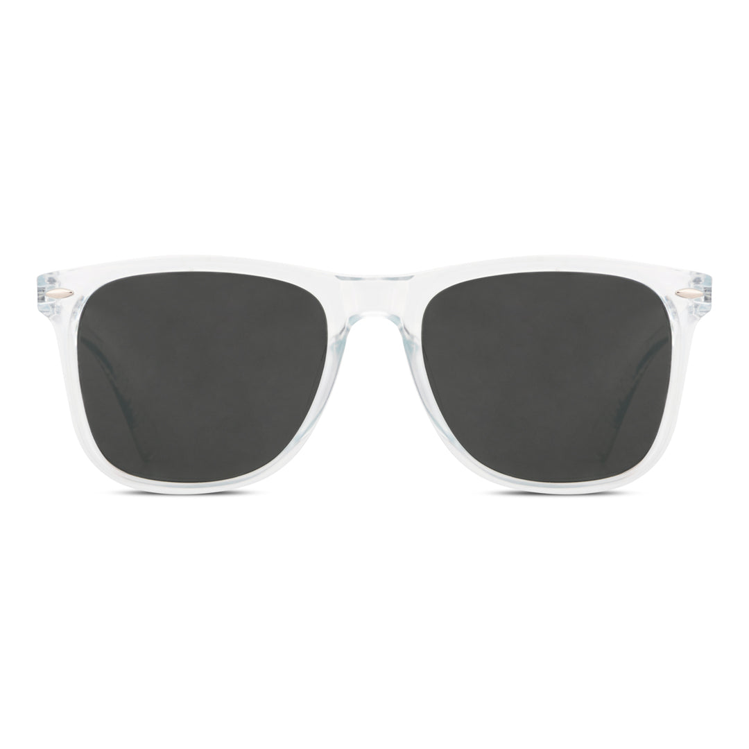 EyeInsist Neoway Polarized Wayfarer Clear