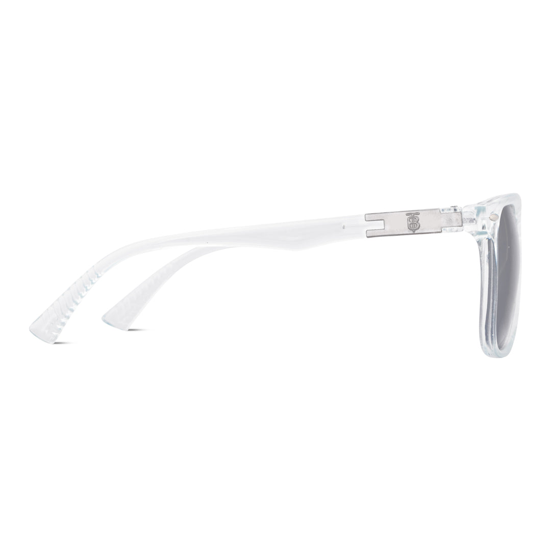 EyeInsist Neoway Polarized Wayfarer Clear